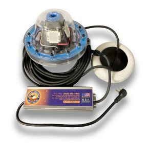 Mega-Watt Underwater LED Lighting System (Color: Blue, Power Cord Size: 80 Feet)