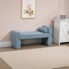 COOLMORE Modern Ottoman Bench, Bed stool made of loop gauze, End Bed Bench, Footrest for Bedroom, Living Room, End of Bed, Hallway